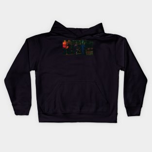 Workers of Hua Lamphong 1 Kids Hoodie